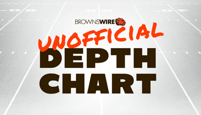 Browns unofficial depth chart versus Jaguars