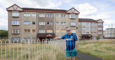 Man lives alone on 'ghost town' estate where all flats will soon be knocked down - but refuses to move