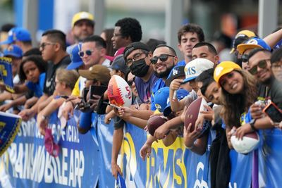 Rams estimate nearly 100,000 fans attended training camp across 10 days