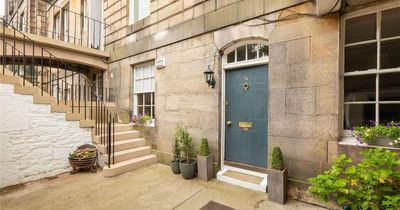 Swanky Edinburgh flat hits the market with hidden garden and stunning summerhouse