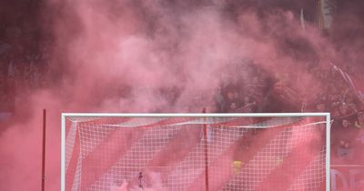 Teenager charged with possessing pyrotechnic at Aberdeen v St Mirren game