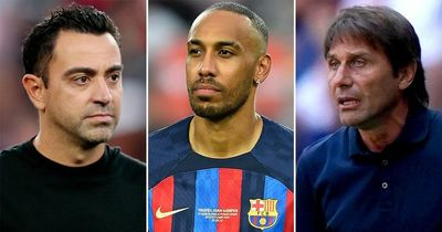 Xavi hands Tottenham unexpected transfer boost as Chelsea eye Pierre-Emerick Aubameyang