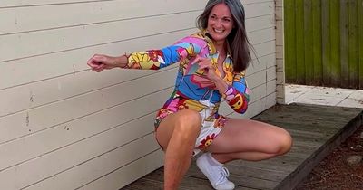 Gran's five word response to trolls who call her embarrassing for wearing hot-pants