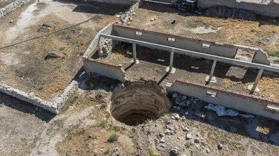 Welcome to Sinkhole Village. Turkey's mysterious craters are swallowing up fertile farming land in the nation's breadbasket