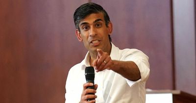 Millionaire Rishi Sunak accused of 'dressing down' after wearing shoes with hole in sole