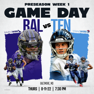 Ravens vs. Titans: How to watch, listen, and stream