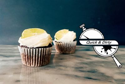 Cupcakes inspired by a classic cocktail