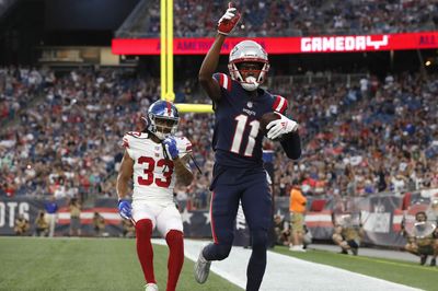 Patriots WR Tyquan Thornton is off and running (and blocking!) in NFL debut