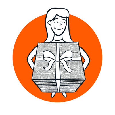 Spare 1 minute to help us, get a 6 month inkl gift card to share