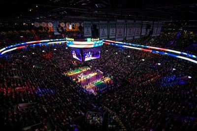 Get to know Boston Celtics public address announcer Eddie Paladino