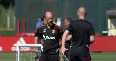 Erik ten Hag makes intentions clear plus four more things spotted in Manchester United training