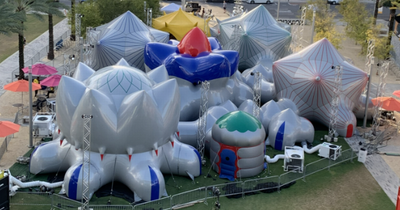 Nottingham Luminarium light display temporarily stopped due to concerns over heat