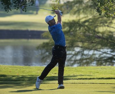 Watch: Denny McCarthy one-hops his way to the top of the FedEx St. Jude Championship leaderboard