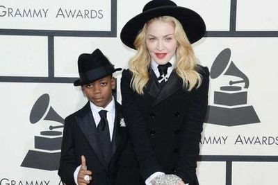 Madonna says 16-year-old son David Banda wears her clothes and ‘looks better in them’