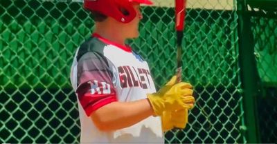 A Wyoming Little Leaguer hit a home run while wearing work gloves and everyone loved it