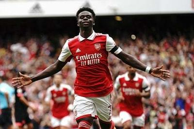 Arsenal star Bukayo Saka is only Premier League player up for 2022 Kopa Trophy at Ballon d’Or