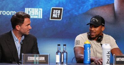 Eddie Hearn explains Anthony Joshua's mindset ahead of Oleksandr Usyk rematch