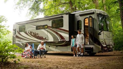 Frontier GTX RV Combines Work And Play With Dedicated Office Space