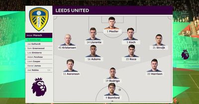 We simulated Southampton vs Leeds United to get a score prediction