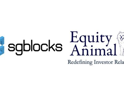 Equity Animal Tapped By SG Blocks To Communicate Story, Enhance And Engage Investor Base