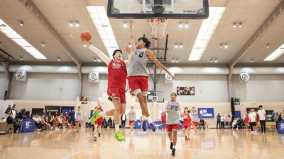 Top young talent reach for global heights at NBA Basketball Without Borders camp in Canberra