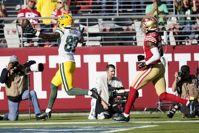 Rookie standout Romeo Doubs scores Packers’ first touchdown of preseason