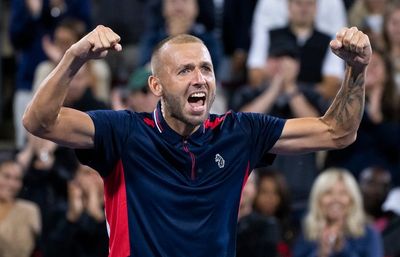 Dan Evans hits back to book a place in Montreal semi-final