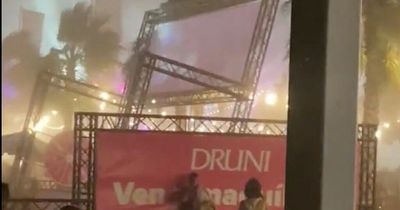 Medusa festival collapse: One dead and dozens injured as wind blows down part of stage
