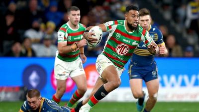 Izaac Thompson went almost five years without playing a game of footy. Now he's scoring for South Sydney