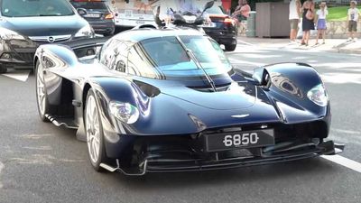 David Coulthard Spotted Driving Aston Martin Valkyrie In Monaco