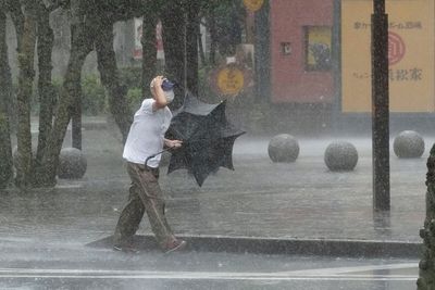 Tropical Storm Meari hammers Japan with heavy rainfall, wind