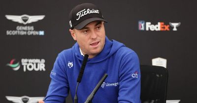 Justin Thomas "went straight to bar for a drink" to dodge LIV Golf question at wedding