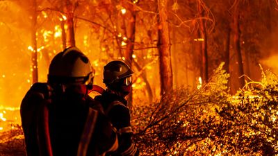 Volunteer firefighters under pressure as France battles historic wildfires