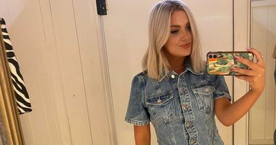 I found a £55 River Island denim dress that 'flatters my shape perfectly'