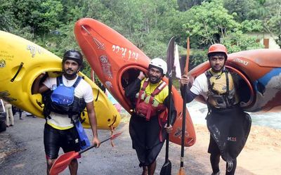 Kerala kayakers strive to make their mark at Malabar River Festival