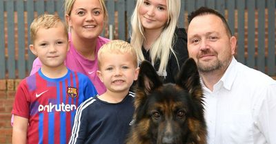 Missing East Kilbride pet dog that sparked a mass hunt reunited with family