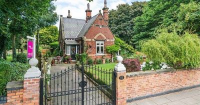 Fairytale lodge with picturesque garden goes on the market for £385,000