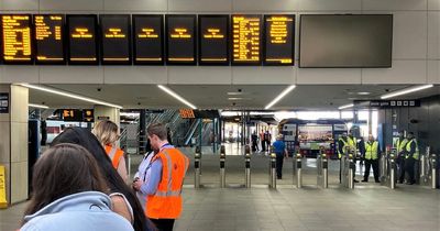 Reduced timetables, extremely busy services and warning not to travel during Saturday's train strike
