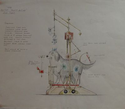 Artwork of Chitty Chitty Bang Bang invention has sold for £3,500