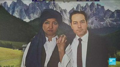 Afghan artist exiled in France fights for women's rights