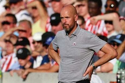 Erik ten Hag: I could have substituted every Manchester United player at half-time