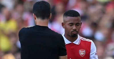 Mikel Arteta makes Gabriel Jesus claim as Arsenal dressing room reaction speaks volumes