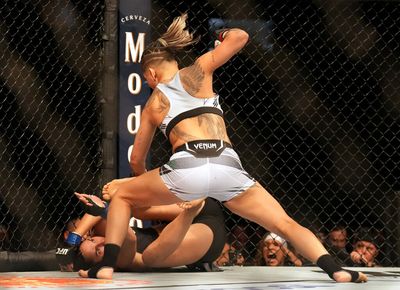 Priscila Cachoeira def. Ariane Lipski at UFC on ESPN 41: Best photos