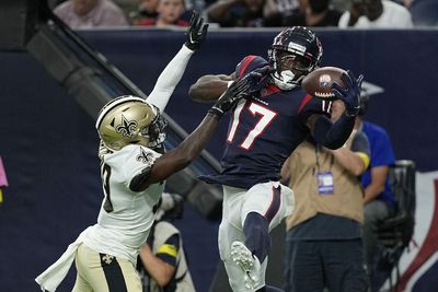 WATCH: Texans QB Jeff Driskel throws 4-yard touchdown pass to WR Jalen Camp