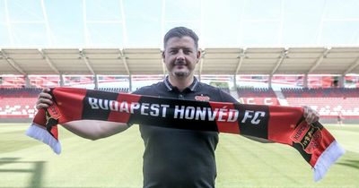 Tam Courts met 20 Honved Ultras to plead for patience as he refuses to back down from daunting salvage job
