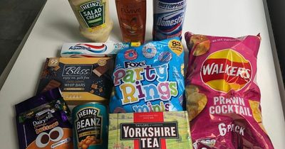 I compared the cost of shopping at Home Bargains and B&M today to a year ago