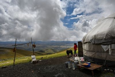 AP PHOTOS: Fermented horse milk season on in Kyrgyzstan