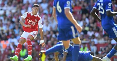 Gabriel Martinelli takes first step towards completing Arsenal mission after goal vs Leicester