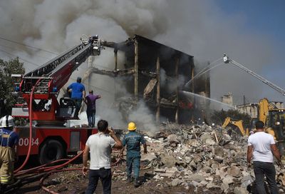 Six dead, dozens hurt in explosion at Armenian market