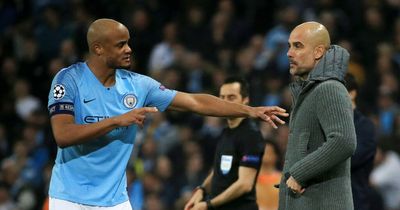 Man City defender highlights what Vincent Kompany and Pep Guardiola have in common